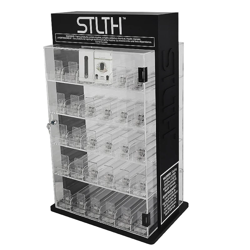 Electronic cigarette display rack